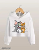 Women's printed acrylic blend hoodie, 100% cotton fleece, long sleeves, machine washable
