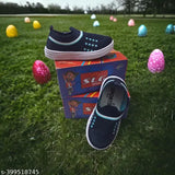 Navy blue SLG Comfy Step SlipOn Shoes for Kids' all-season adventures | Age: 1.5-2yrs, 2-2.5yrs, 2.5-3Yrs, 3-3.5Yrs | Breathable polyester with PVC sole