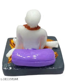 Poly Resin Swami Samarth Polymarble Statue, Akkalkoti Swami Samarth Maharaj - Indian handicraft showpiece, 3"x3"x2.5