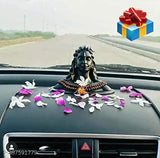 Handcrafted resin Adiyogi Lord Shiva figurine for car dash board, home & office decor, pooja & gifting