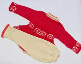 Long sleeve printed wool girl sweater, comfortable and cozy, size 12-18 months, India origin