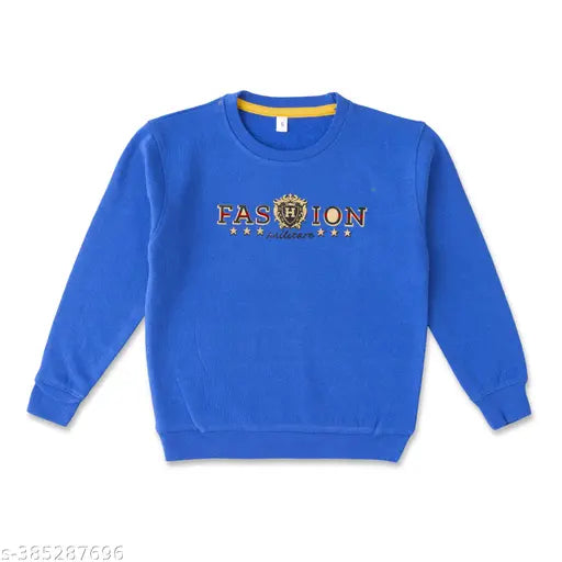 Cotton blend printed long sleeves boys t-shirts, pack of 3 for all seasons