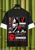 Cotton men's short sleeve trendy tee, printed design, S-XXXL sizes available