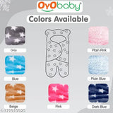 Fleece star-print hooded baby blanket for 0-6 months, premium OYO BABY design with attached hood for mild winter use, ideal for keeping babies comfy and cozy