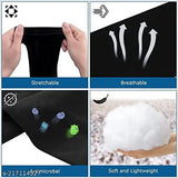 Classy men's black cotton baseball cap (pack-2), solid design, quality Indian-made cap