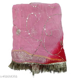 Embroidered Georgette Rajputi Poshak for Women, Aari and stone-work adorned Indian party dress set