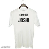 White polyester unisex graphic t-shirt with printed design, soft and comfortable, perfect for casual wear