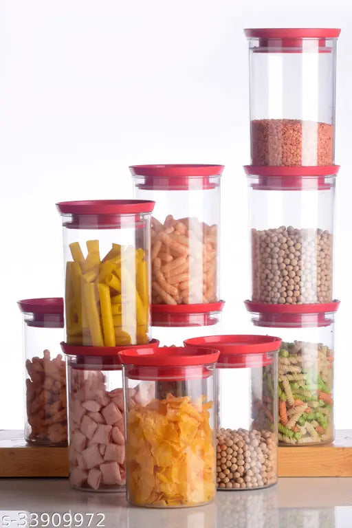 Stainless steel Amazing Jars airtight container, perfect for storing rice & flour in the kitchen, India-made