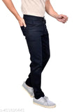 Black men's colorful pent denim jeans from India - high-quality denim pants for men, size 28/30/32/34/36/38/40