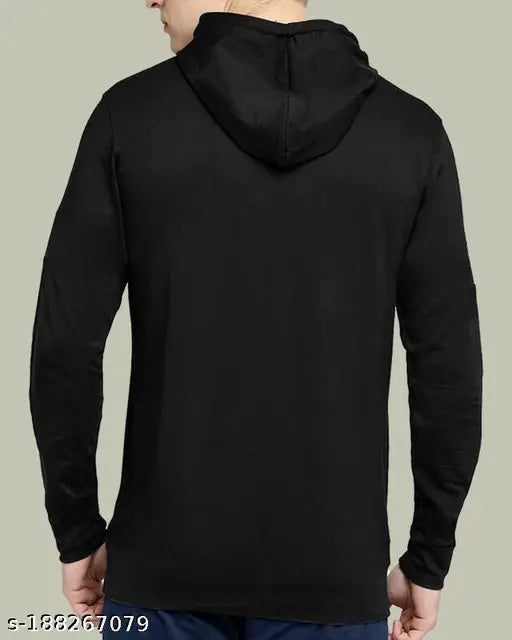 Stylish cotton blend long sleeve printed hoodie for boys, featuring top sellers and daily deals in men's fashion