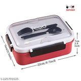 Stainless steel 750ML lunch box for school/office - reusable, microoven safe, airtight food container, high quality