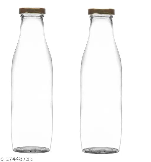 1000ml glass water or milk jug, handcrafted from India