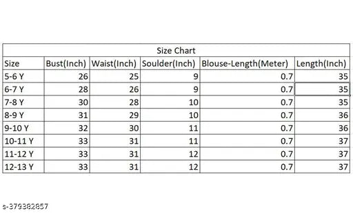 Art Silk and Organza printed floral lehenga choli for girls (18m/1.55m), Indian ethnic wear