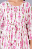 Women's rayon night suits, printed net design, India-made, super combed cotton for comfort and style