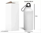 Aluminum BTS printed sports sipper bottle (600ml), square keychain, for gym, yoga, kids, adults - unique design for lifestyle events, India-origin premium quality
