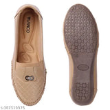 Synthetic leather embroidered ballerinas by VLANCO, stylish slip-on fashion for women's feet