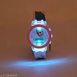 Pink silicon digital PIRASO Watch with Disney Frozen-themed design, ideal for unisex