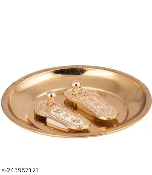 Brass Feng Shui Tortoise plate, Vastu kachua Yantra for good luck decor