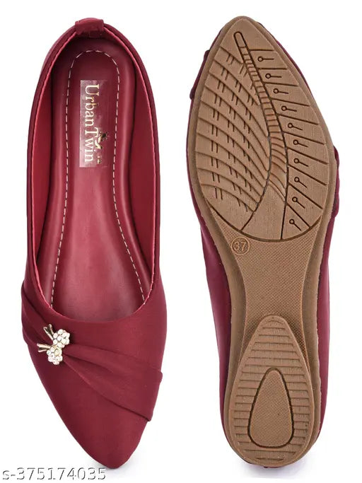 Synthetic pointed bellies by Urban Twin - stylish comfort for women's casual wear