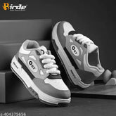 Synthetic casual shoes for boys by Birde - Breathable mesh and synthetic overlays, comfortable insole, and vibrant colors. Perfect for everyday activities