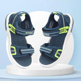 Lightweight synthetic Angry Birds sandals, perfect for boys aged 6-6.5 years, printed net design on display