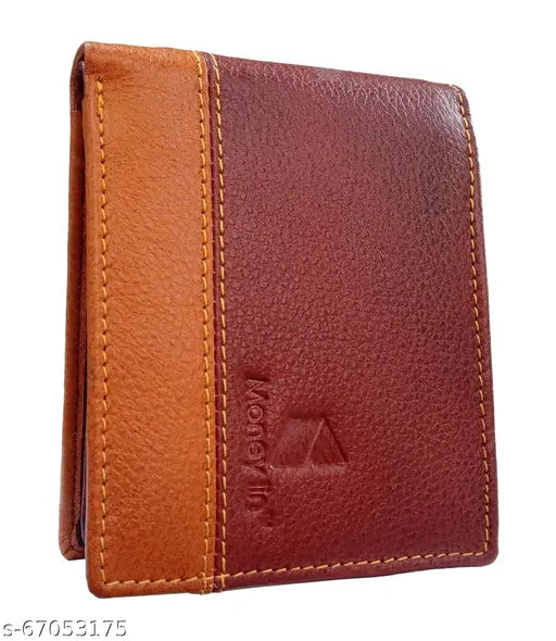 Leather men's wallet, premium quality with 8 card slots, solid design, ideal gift for men
