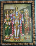 Tirupathi Venkateswara Balaji photo frame, 9x12 inches, Indian goddess worship image