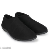 Textured textile slip-on ballet shoes for women, rokovok style - size IND-7, IND-8