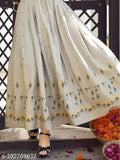 Grey Rayon Printed Kurta with Three-Quarter Sleeves, HF brand, India
