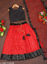 Embroidered net designer lehenga-choli set in various sizes, Indian craftsmanship showcased