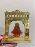 Shree Khatu Shyam Ji Toran Dwaar car decor showpiece, handcrafted Indian religious art piece for automobile interior