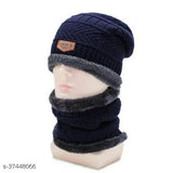 Textured wool women's cap, fashion-forward modern design from India