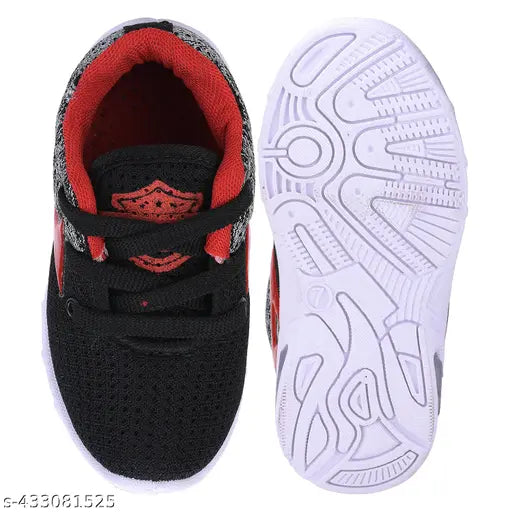 NEOBABY Kids Light-up Shoes, Mesh & Resin, Unisex, Solid Net, Lace-Up - Perfect for baby's first steps, durable, safe, and fun