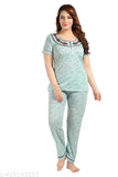 Pink hosiery pajama set, perfect summer sleepwear for girls and women