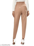 Multicolor cotton blend women's active bottomwear trousers pack of 2, gym-ready and soft for workouts