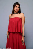 Polyester sleeveless Diyaz jumpsuit for women, solid-colored, multiple sizes available including XS, S, M, L, XL, XXL, XXXL, 4XL, 5XL. India origin