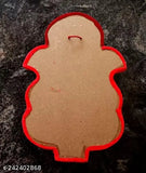 Lavancha Ganesh wooden wall hanging, intricately handcrafted, 14 inch height, aromatic Vettiver decor for home or office