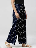 Maroon/NavyBlue maxi length cotton blend women's pyjama combo set featuring heart print designs