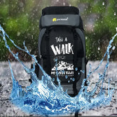 Waterproof 55L polyester laptop backpack for hiking, trekking, and camping. Ideal for unisex mountain adventures with free size (13cm x 7cm x 24cm). Made in India