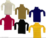 Cotton blend self-design high neck winter sweater multipack for baby boys & girls (0-6 Months - 6-7 Years), Indian origin