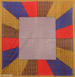 Cotton handlook brown pillow covers, pack of 1, queen size with 140 thread count, made in India