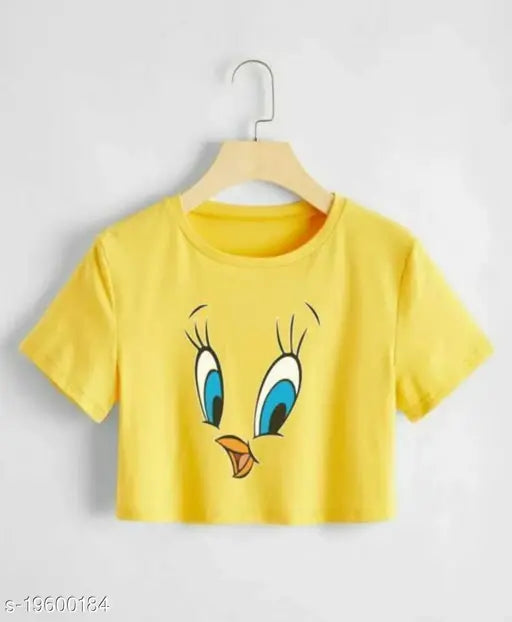 Cotton blend printed net tunic, stylish retro women's top - Indian made, size available