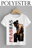 Printed net short-sleeve t-shirt BIG PRABHAS KALKI, Indian-made fashion wear for men S, M, L, XL sizes
