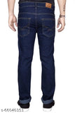 Just black men's skinny dark blue jeans, cotton, solid pattern, stretchable regular fit, available in sizes 28-50