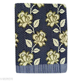 Feather Green cotton blanket pack of 2, free size (90x60), sustainable Indian made home decor