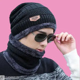 Woolen Men's Capneck Set - Fashionable, Comfortable, One-Size (China)