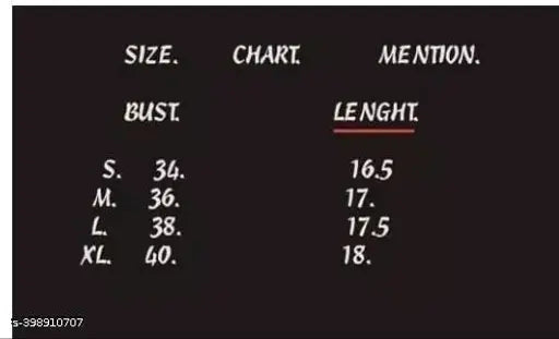 Stylish printed crop tops (4pk) - cotton, short sleeves, versatile women & girls' wear from India