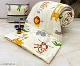 Soft microfiber cotton comforter, reversible for kids (0-25 years), 60x90 inches, India origin