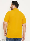 Cotton blend regular fit men's polo t-shirt, printed net design, short sleeves, GET GOLF brand, India
