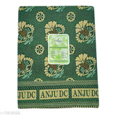 Feather green fancy weave cotton blanket, multicolor. High-quality 60x90 free size multipack with 170 thread count, originating from India